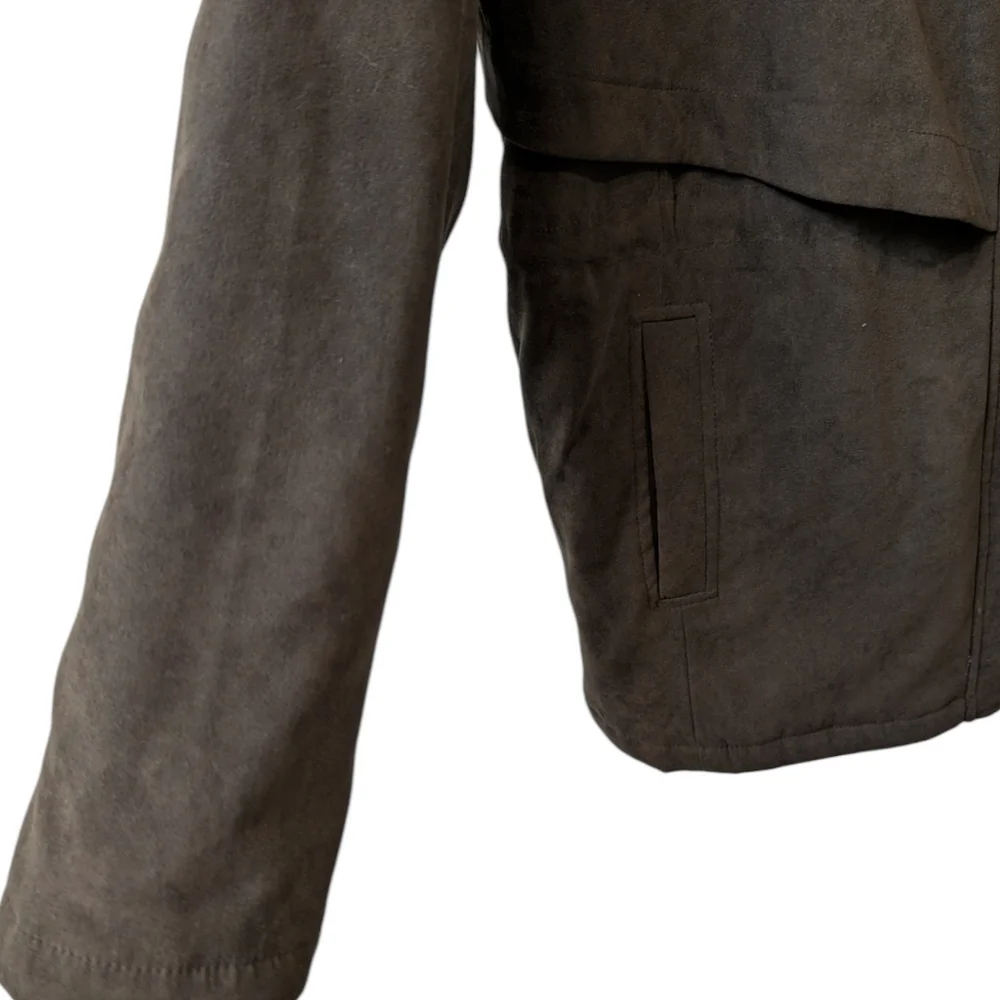 Braetan Chocolate Brown Hooded Women's Cold/Wet Weather Parka (XL) - Picture 8 of 9